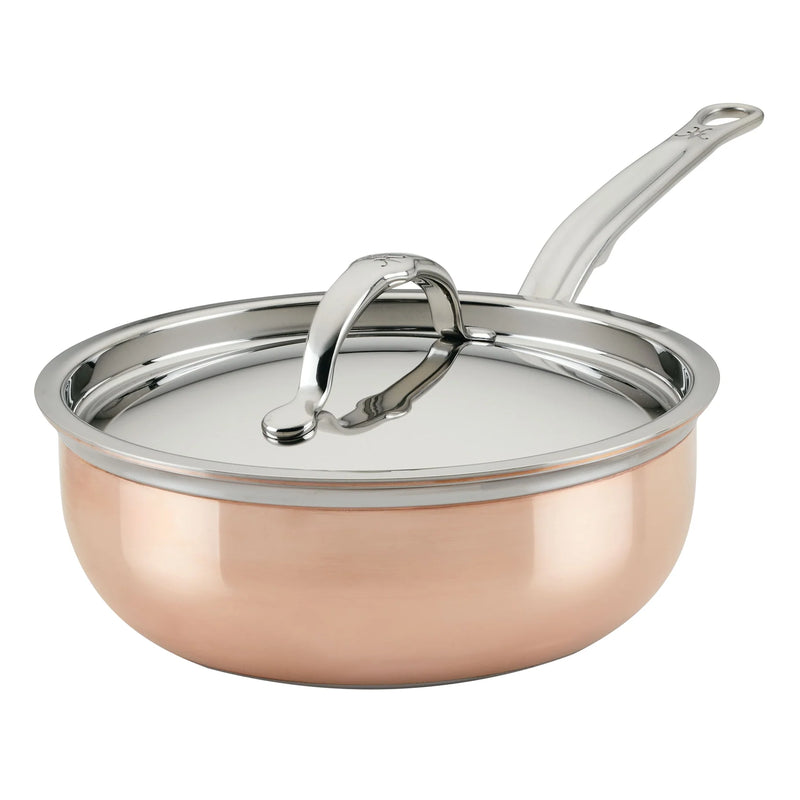 Hestan Copperbond 2qt Covered Saucier