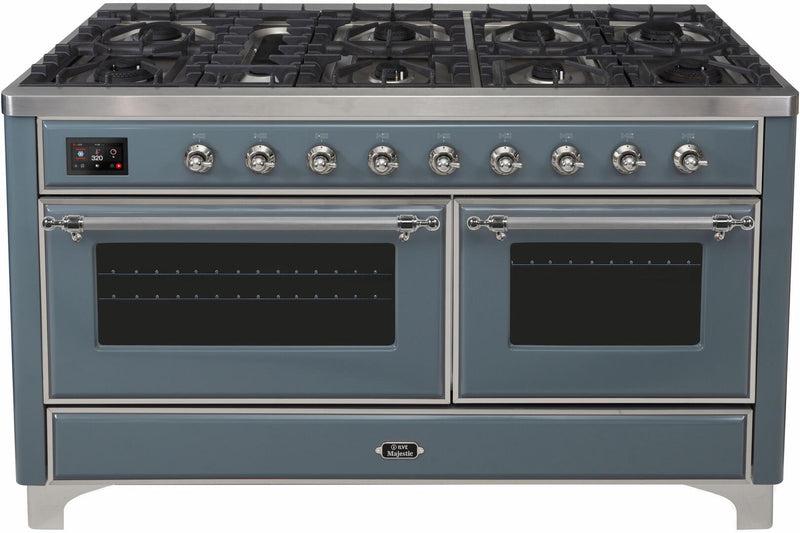 Ilve 60'' Majestic II Dual Fuel Liquid Propane Range