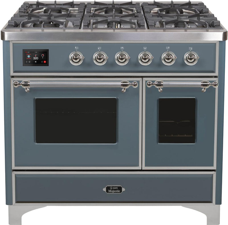 Ilve 40'' Majestic II Dual Fuel Liquid Propane Range