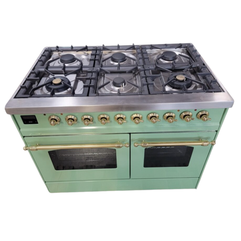 Ilve 40" Nostalgie II Natural Gas Dual Fuel Range