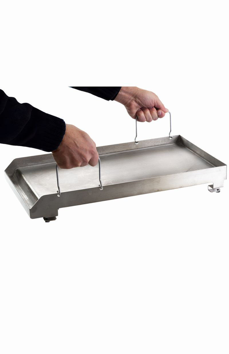 Verona Stainless Steel Griddle for Gas Top Ranges