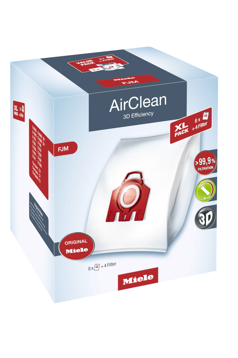 Miele Dustbags XL-Pack FJM AirClean 3D