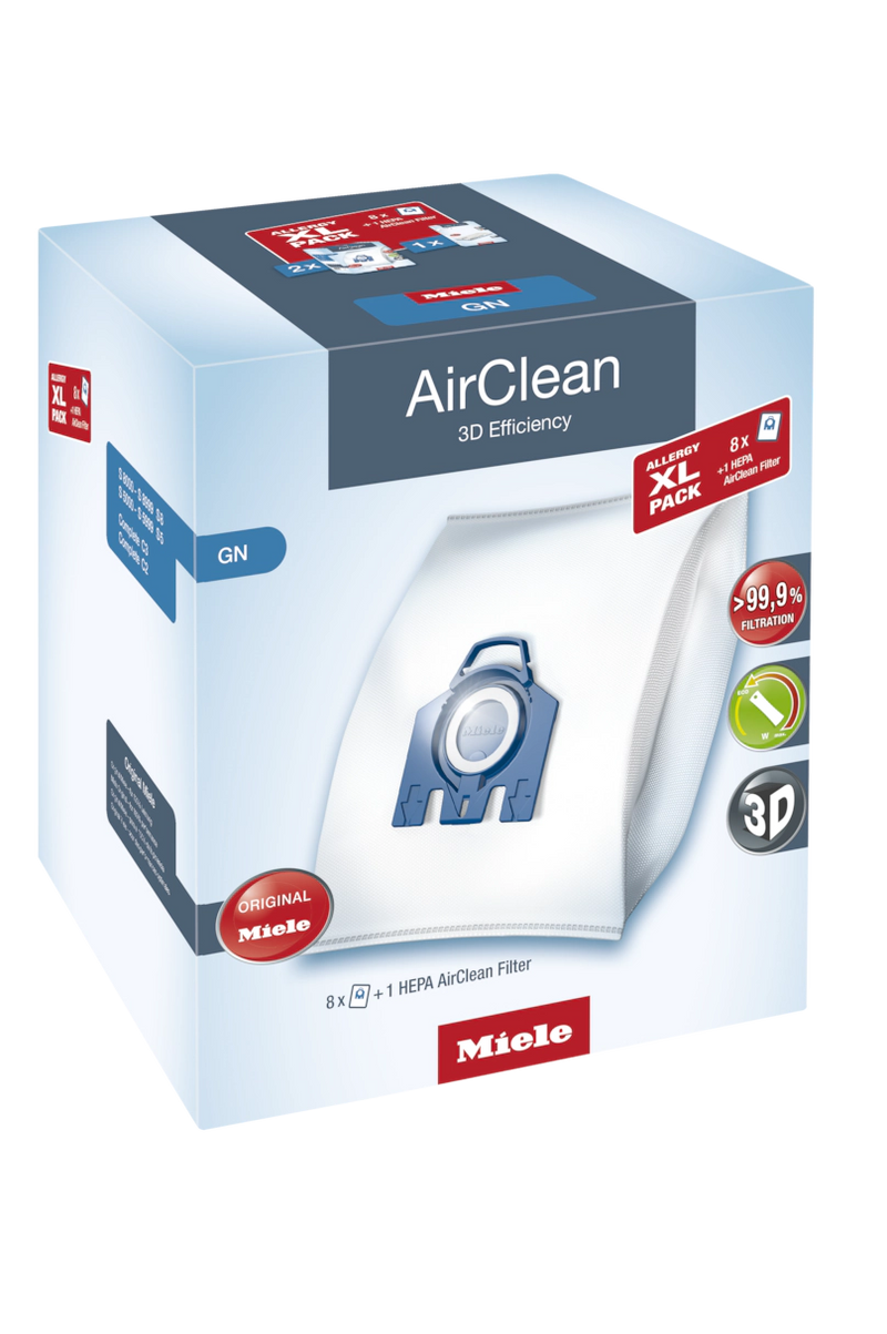 Miele SB SET GN XL Dustbags & AA AirClean Filter