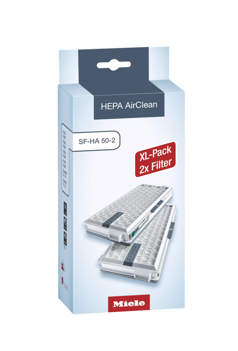 Miele SF-HA 50-2 XL Pack HEPA AirClean Filters