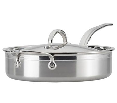 Hestan ProBond 3.5qt Forged Stainless Steel Saute Pan with Lid
