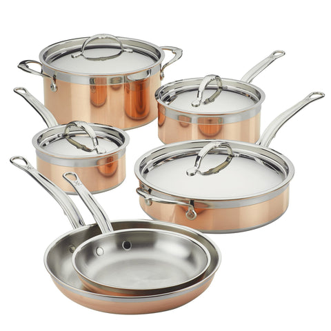 Hestan Copperbond Cookware Set