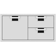 Hestan Aspire 42" Double Drawer and Door Storage Center