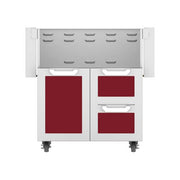 Hestan 36" Double Drawer and Door Cart