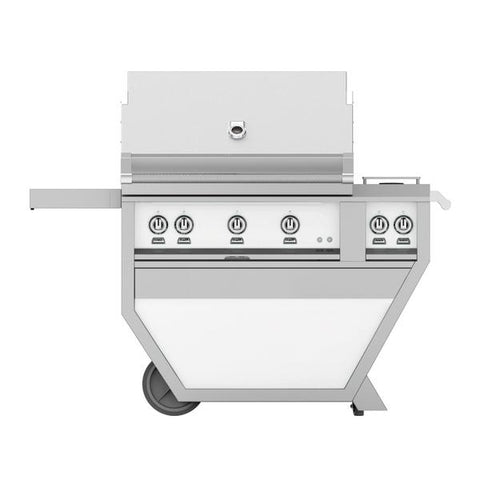 Hestan 36" Deluxe Grill with Double Side Burner