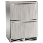 Perlick 24" Indoor Signature Series Dual Zone Freezer/Refrigerator Drawers