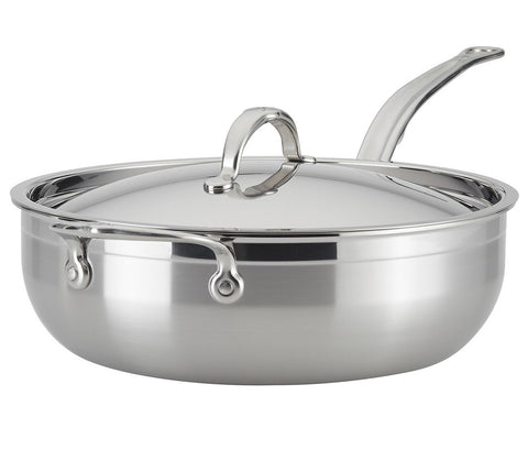 Hestan ProBond 5qt Forged Stainless Steel Essential Pan with Lid