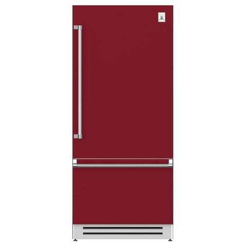 Hestan 36 Built in Counter Depth Bottom Freezer Refrigerator KRBR36