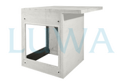 LOC 90° Bar Height Corner Cabinet with 10" Cantilever